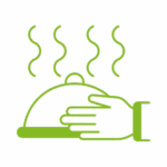 Icon Essen wird gebracht